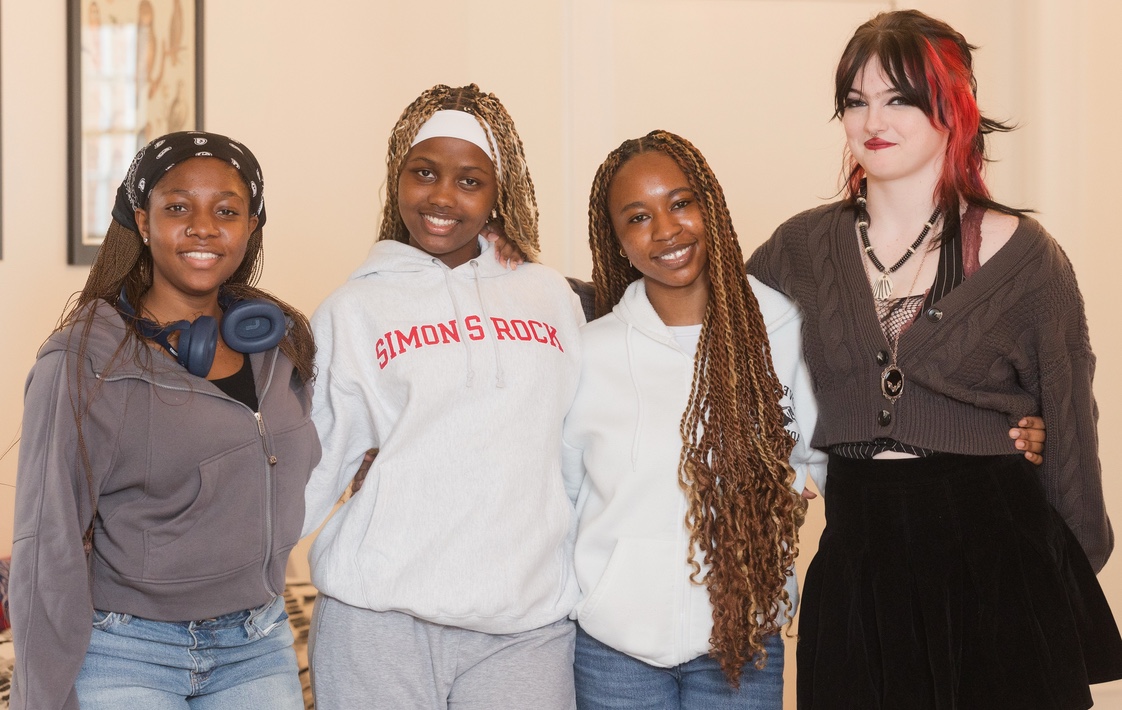 Four female students
