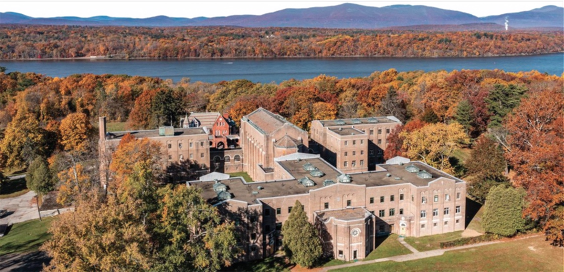 Aerial view of the Bard Academy campus