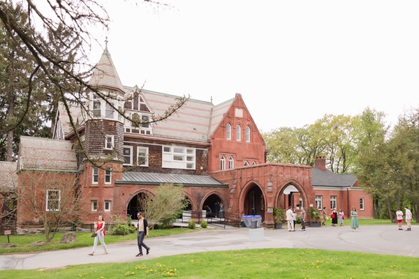 Students on Massena campus